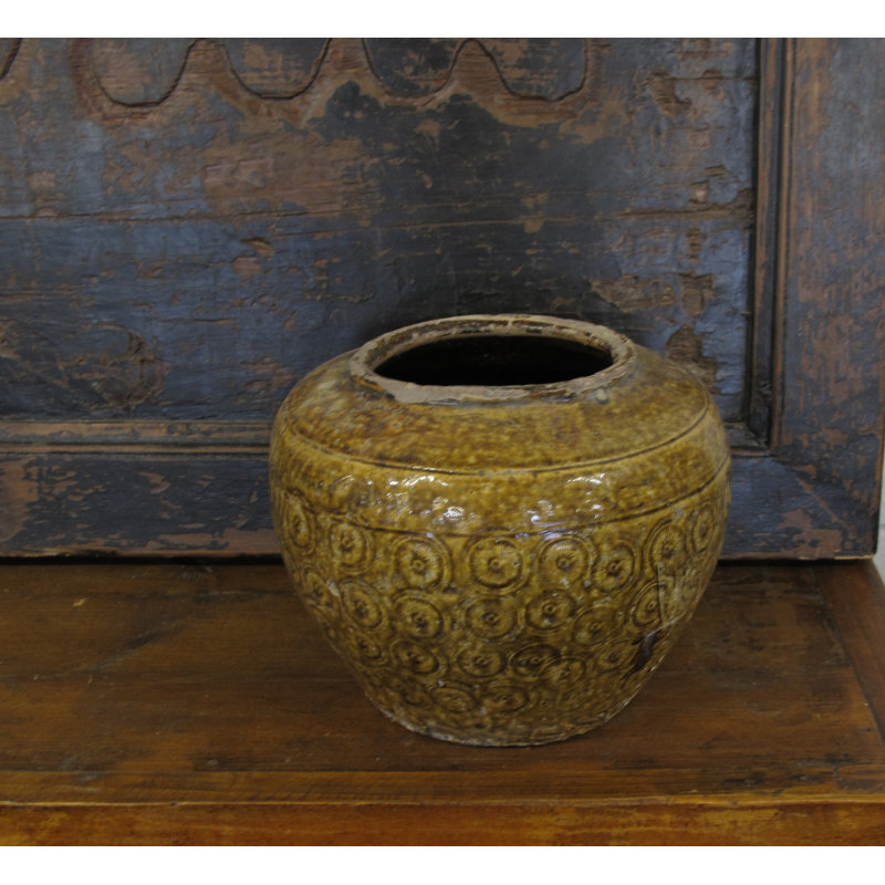Vase de table en poterie