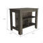 Îlot de cuisine, quatre pieds, trois tablettes-2078773801-2078773806