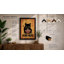 Kuro Neko Noodles Japandi - Framed Print-142227980-142228016