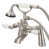 Hot and Cold Labeled Porcelain Lever Handles