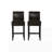 26-inch Brown Leather Counter stools