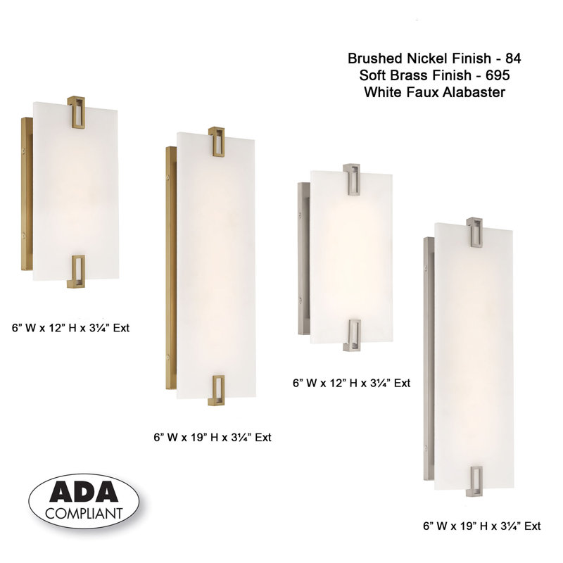 Cammish LED Flush Mounted Sconce