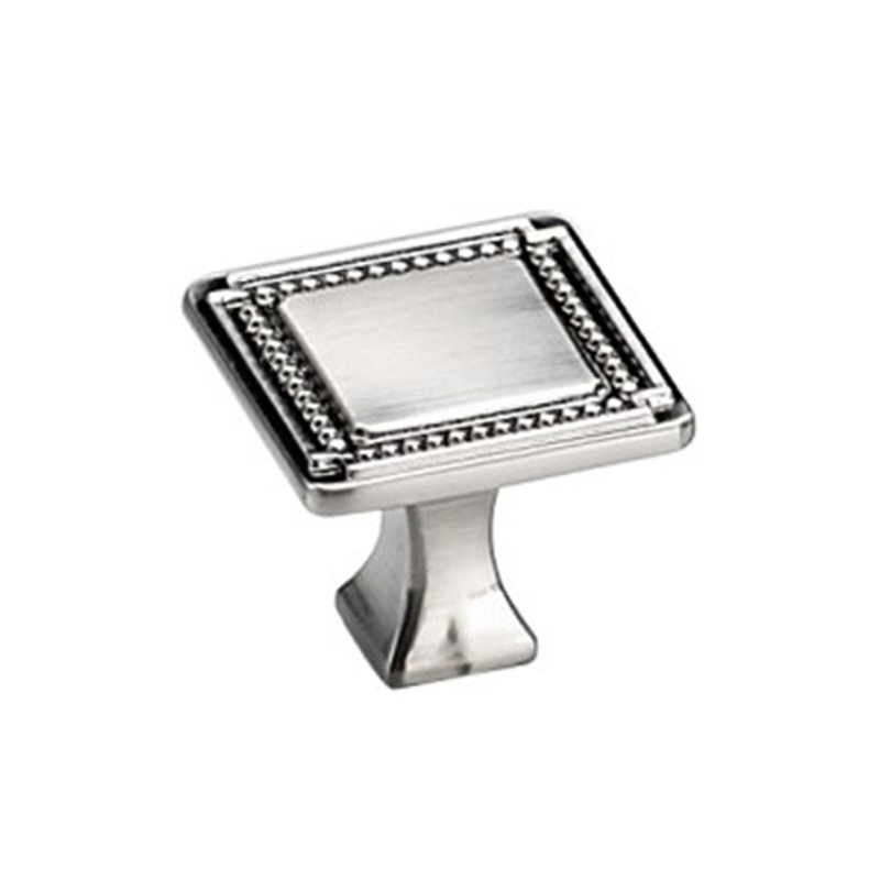 Poignée carrée, Nickel brossé