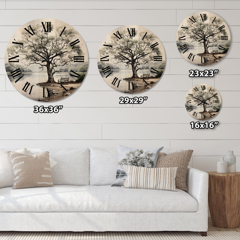 Horloge murale Nooran, Moyenne