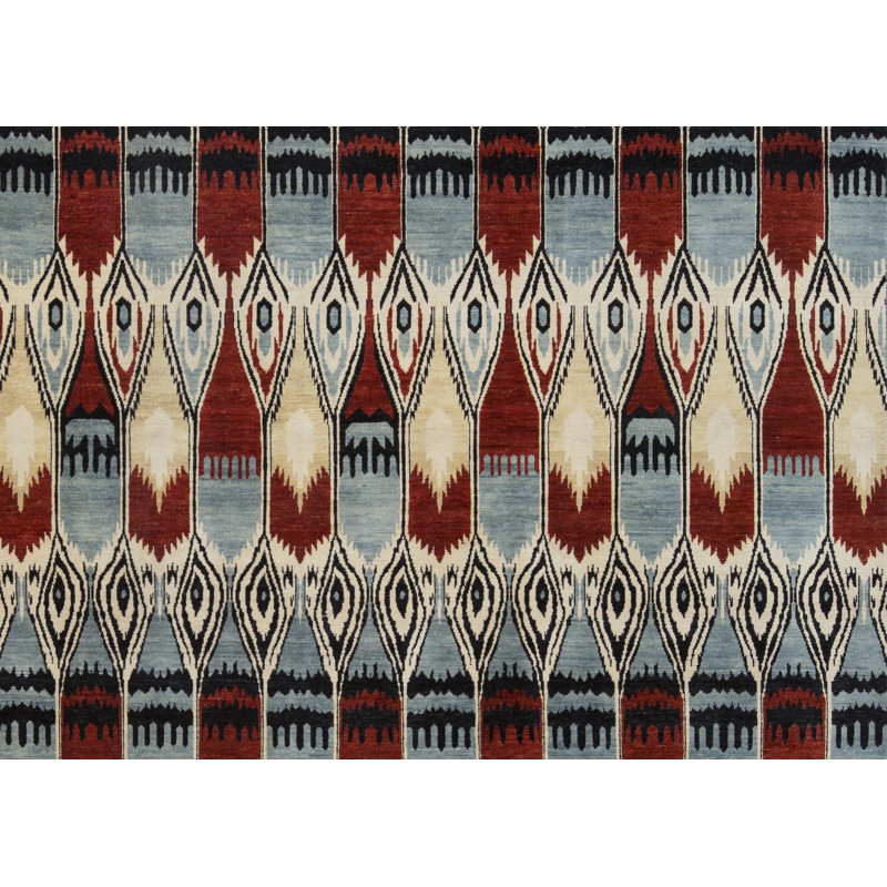 Ikatville One-of-a-Kind 9'10" X 13'9" Area Rug