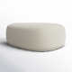 Adna 44'' Triangular Upholstered Ottoman