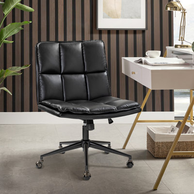 Cambrynn Leather Swivel Tilting Task Office Chair