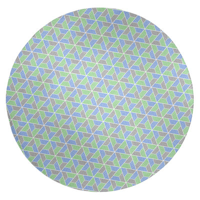 Chenille Geometric Indoor Rug