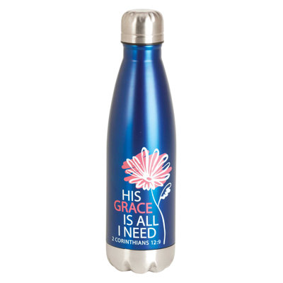 Dicksons Inc 17 fl. oz. Double Wall Insulated Stainless Steel Water Bottle with