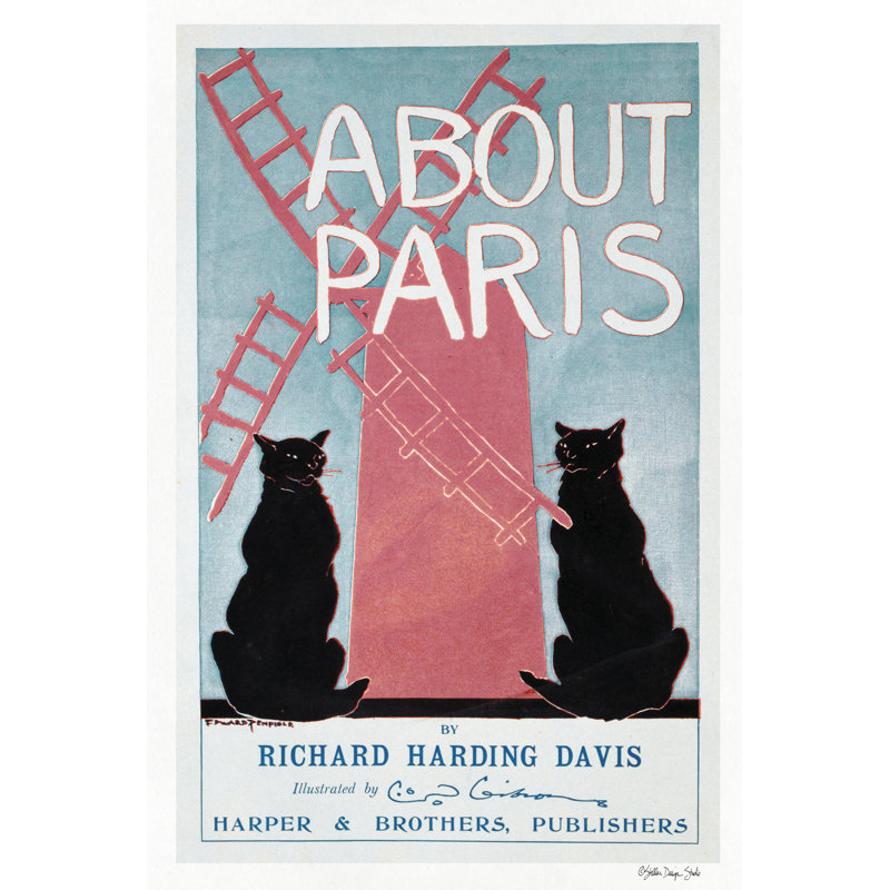 À propos de Paris, H 18 po x l 12 po, Non, Toile tendue