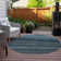 Augustinus Washable Striped Indoor / Outdoor Rug