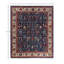 Tapis unique noué à la main Serapi - bleu, 8 pi 1 po x 9 pi 10 po