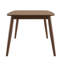Table de salle à manger rectangulaire avec pieds fuselés l 59,06 po Gallman-305728037-292885319