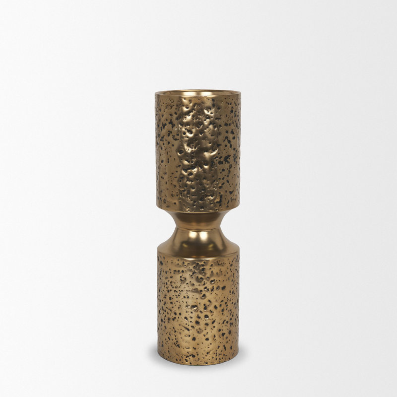 Petit porte-bougie Akira, H 12,8 po x l 4 po x P 4 po