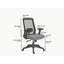 Kiska Mesh Office Chair-1271258017-1271258023