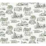 Modern Vista Toile Wallpaper Roll