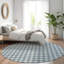 Tapis intérieur / extérieur en polyester tissé à la machine Loreen-493970451