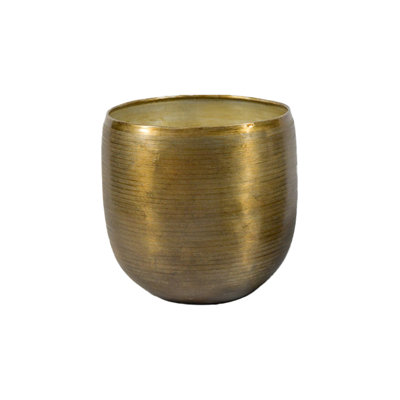 Rudalph Metal Cachepot