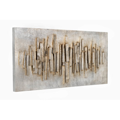 City of the Future print on wood
