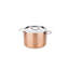 Toscana Deep Pot with Lid 9.45" - 12 Pieces - Copper