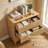 31.5" W Fluted 3-Drawer Dresser