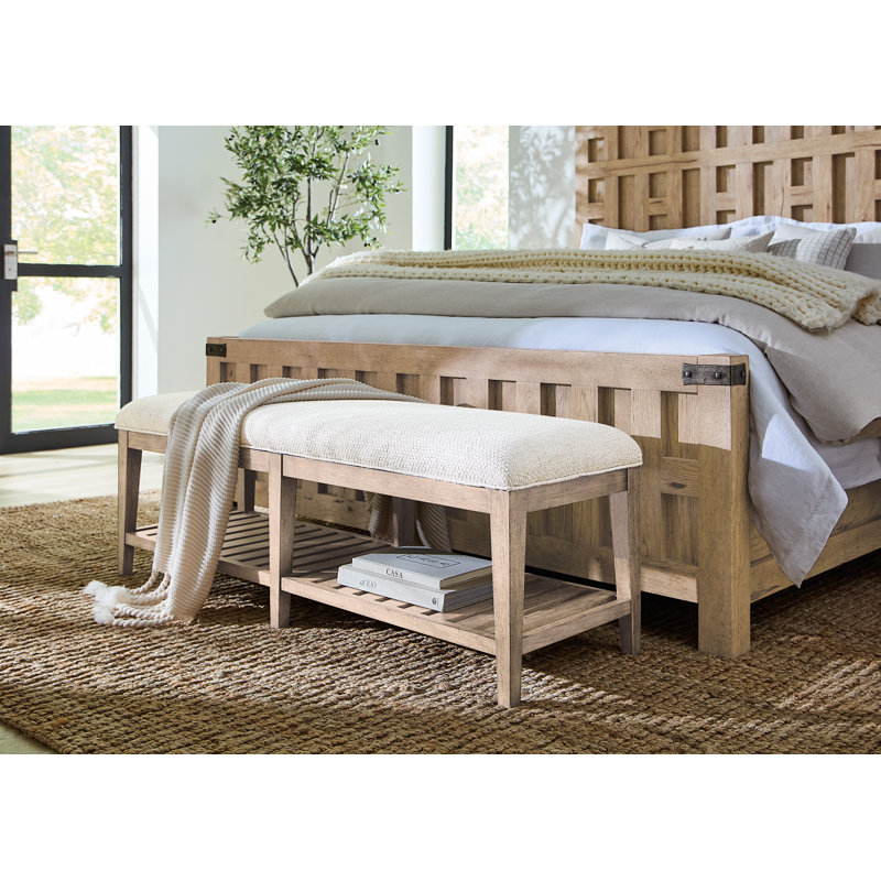 Vineyard Row Panel Bed, King