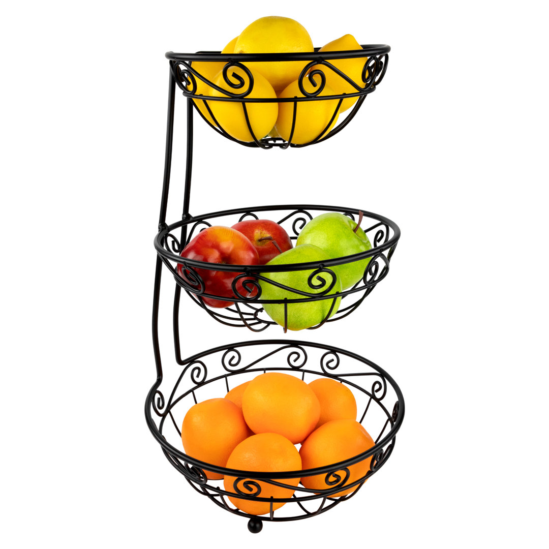 Crowl Tiered Stand Fleur De Lis Living