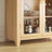 5-Tier 71'' H Freestanding Arch Display Cabinet With 3-Color Light Modes And Motion Sensor-639548703