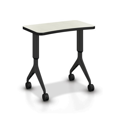 34.5" Wood Speaker Stand with Adjustable Height