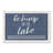 Set of 2 23.63-inch Long Wooden Lake Themed Signs