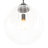 1-light Ribbed Glass Single Pendant-1277257773