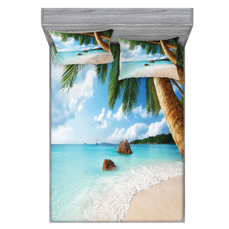 Microfiber Sheet Set, Full Sheet Set with Fitted Sheet