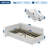Upholstered Twin Daybed with Storage Drawers