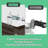Galvanized Raised Garden Bed, Outdoor Planter Garden Boxes Large Metal Planter Box For Gardening Vegetables Fruits Flowers-821661338-821661341
