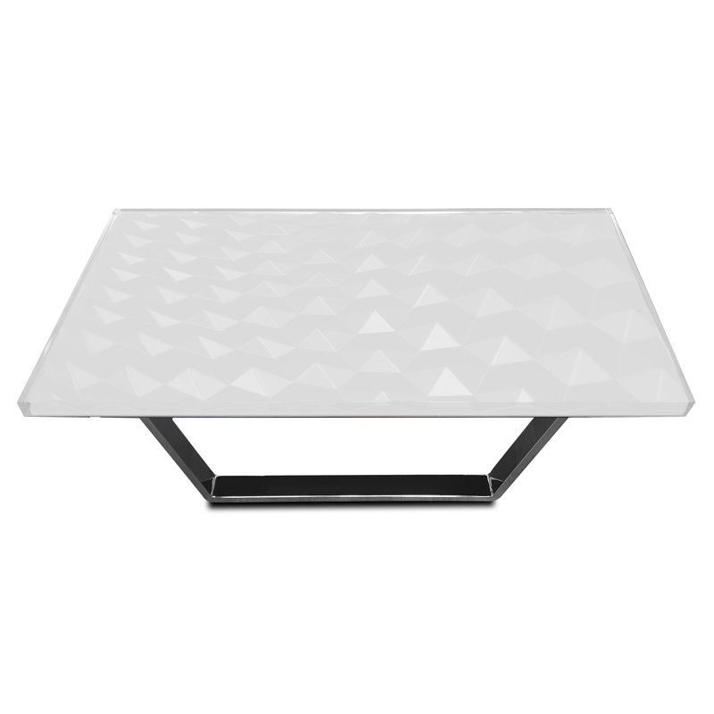 Coffee Table, 18'' H x 47.2'' L x 23.6'' W, White