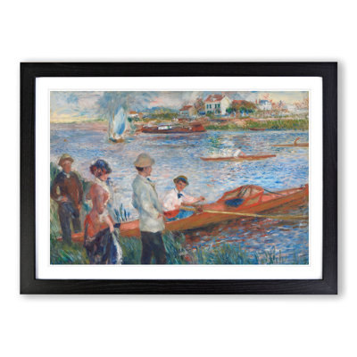 Oarsmen at Chatou by Pierre-Auguste Renoir - Picture Frame Painting