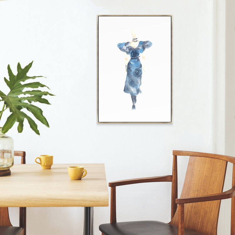 Style Me III Print by Helen Parker, 36.5" H x 25.5" W x 1.5" D, Glass Coat