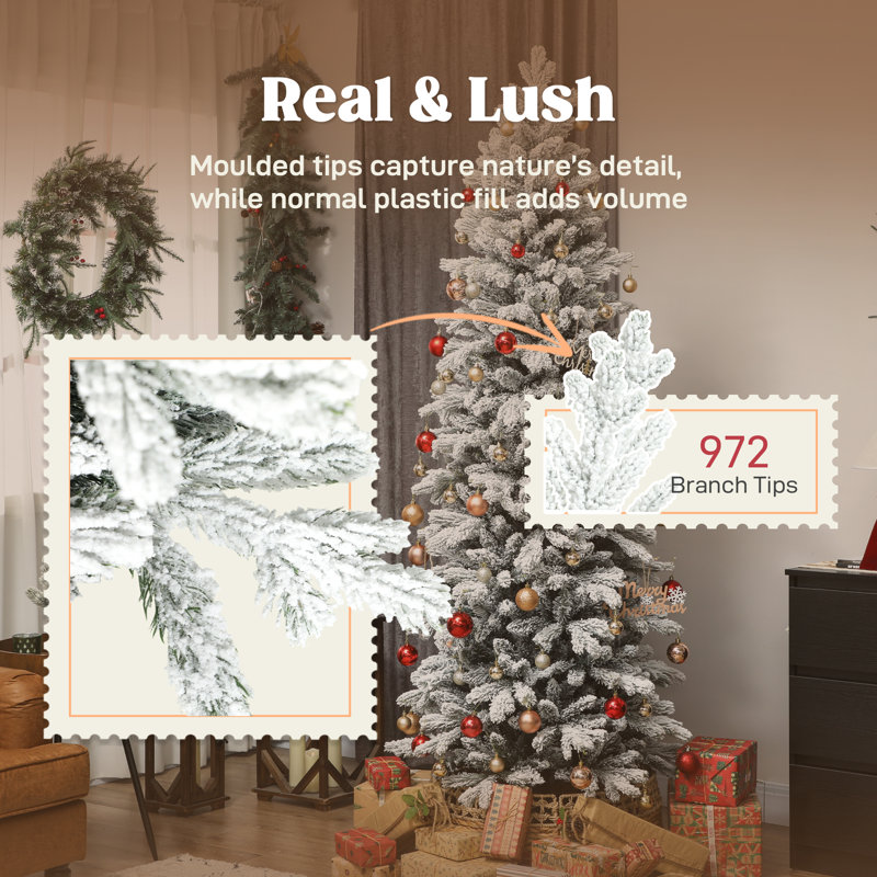 Artificial Christmas Tree, 17.5' H