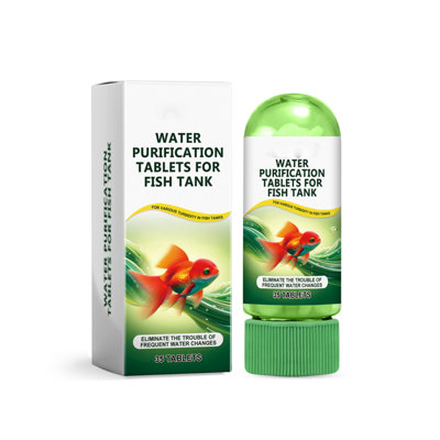 water purification tablets Powerful Water Purification Tablet For Aquarium Water Purification Tablets For Fish Tanks Efficient Clear Turbidity And Improve Water Quality