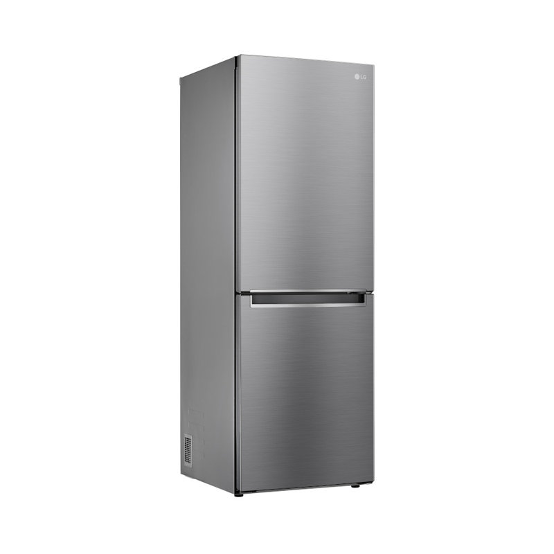 LG Bottom Freezer Refrigerator, Reversible Door, Stainless Steel, 11 cu. ft.