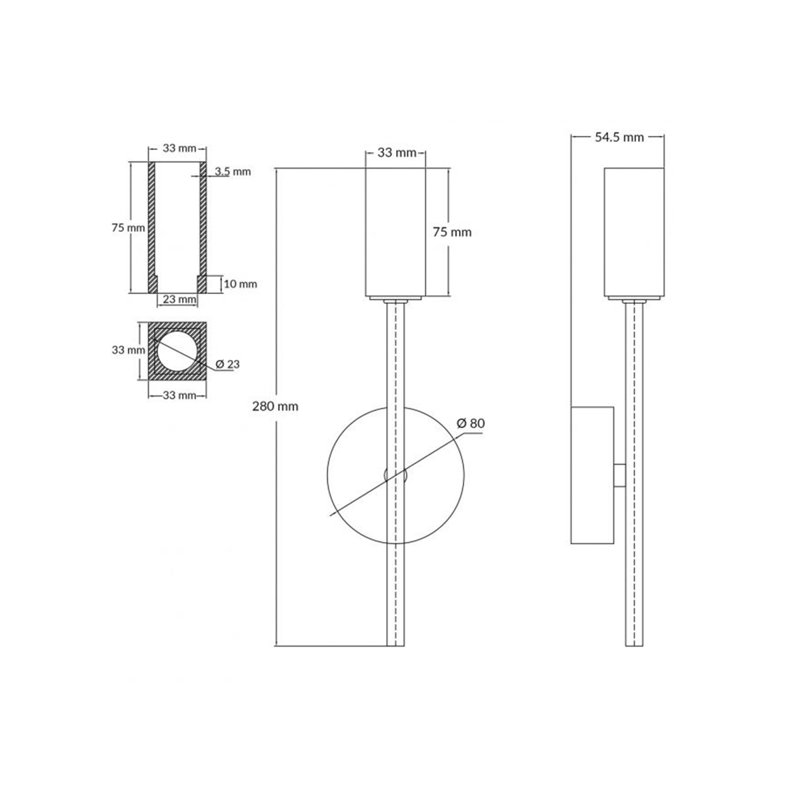 Kaylah Armed Sconce