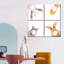 «Funny Animal Fluffy Bubble Gum Animals on Canvas» par Emma P-93026169