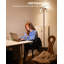 Lampe sur pied moderne à DEL avec télécommande - lumière continue à intensité variable, température de couleur réglable de 3000 K à 6000 K, éclairage à énergie efficace de 22 W pour le salon, la chambre à coucher et le bureau-1783788407-1783788406