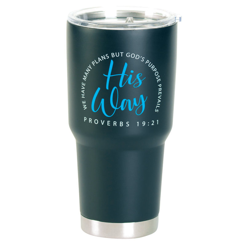 Verre 30 oz noir