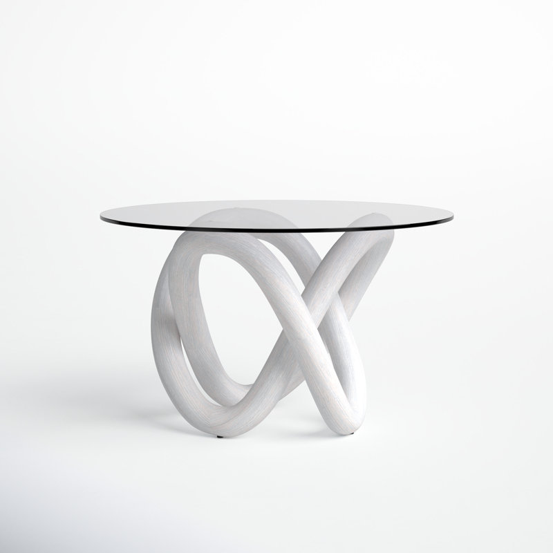 Cresson 48'' Round Dining Table, White