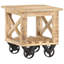 Kristina Wheel End Table