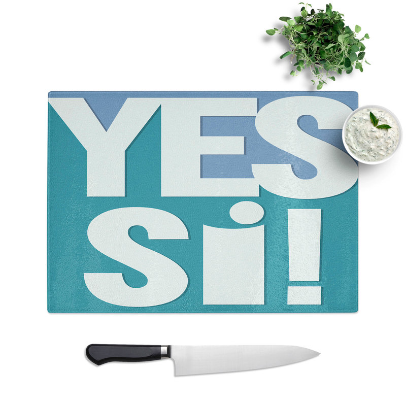 Yes Si Chopping Board, 20cm W x 28.5cm L