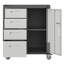 Armoire de rangement robuste pour outils en métal avec roulettes - Armoire de rangement pour outils pour le garage, le bureau et la maison-795213694