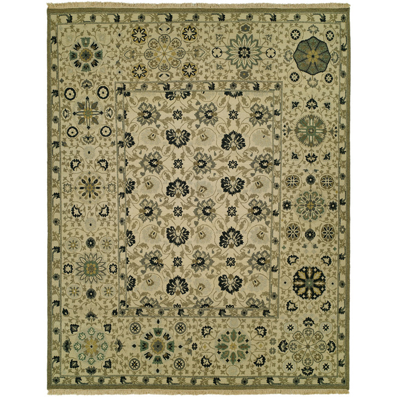 Angelina Wool Oriental Indoor Rug, Rectangle 10' x 14'