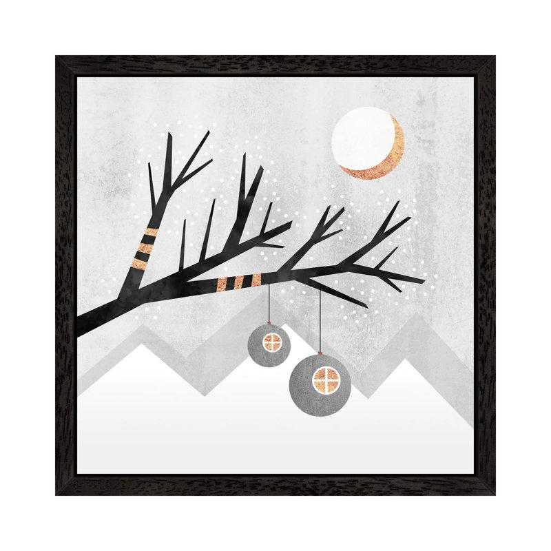 Elisabeth Fredriksson - Print on Canvas, 93.98 cm H x 93.98 cm W, Black Framed